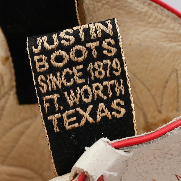 BOOTS, 1 par, Justin Boots, USA.