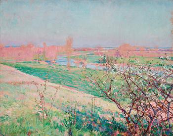 421. William Blair Bruce, "Printemps, Grèz (Seine-et-Marne)".