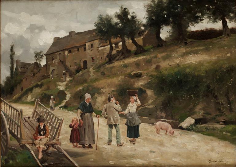 Cécile Ferrere , Sydfransk pastoral scen.