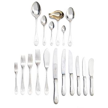 300. A silverware set, model 'I', 167 pieces, W.A. Bolin, Stockholm 1924-1944.