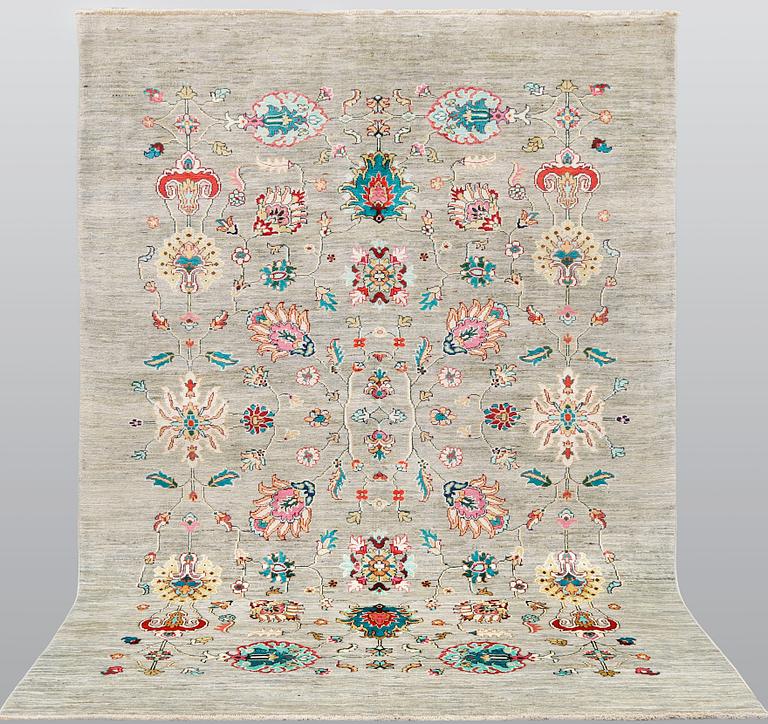 Matta, Ziegler Design, ca 238 x 164 cm.