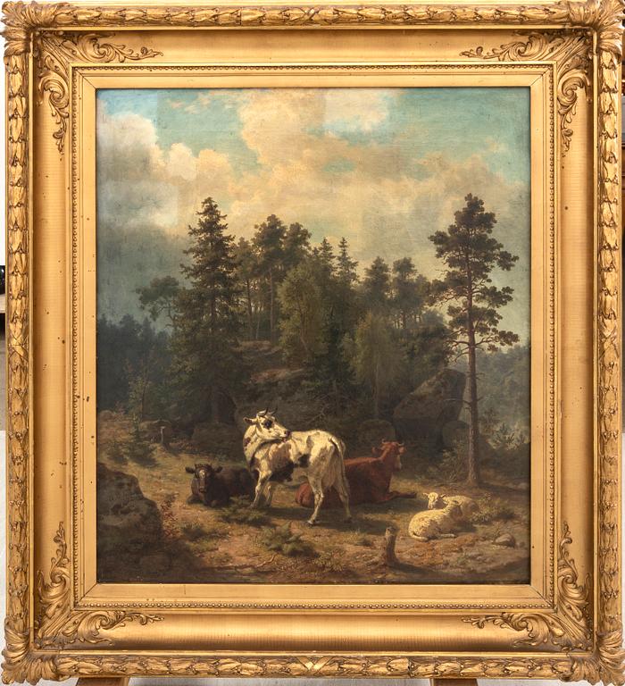 Nils Andersson,  oil on canvas signed and dated 19857.