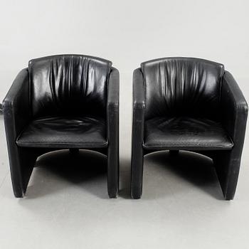 FÅTÖLJER, ett par, "Fiabo Armchair - Leolux", Hugo de Zeeuw.