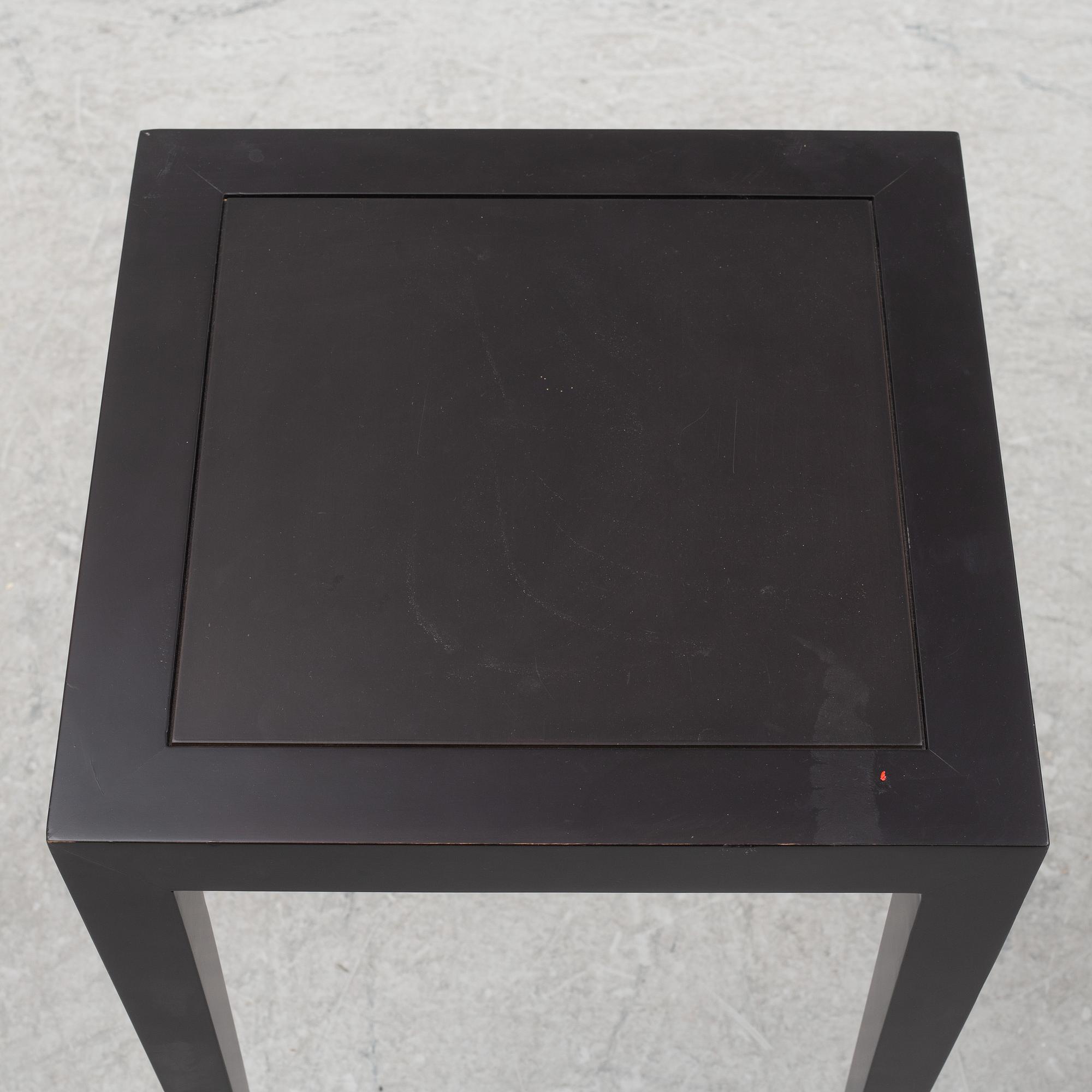 Three side tables.