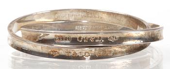 ARMBAND, sterlingsilver, Tiffany & Co, 1997. Vikt 53,4 gram.