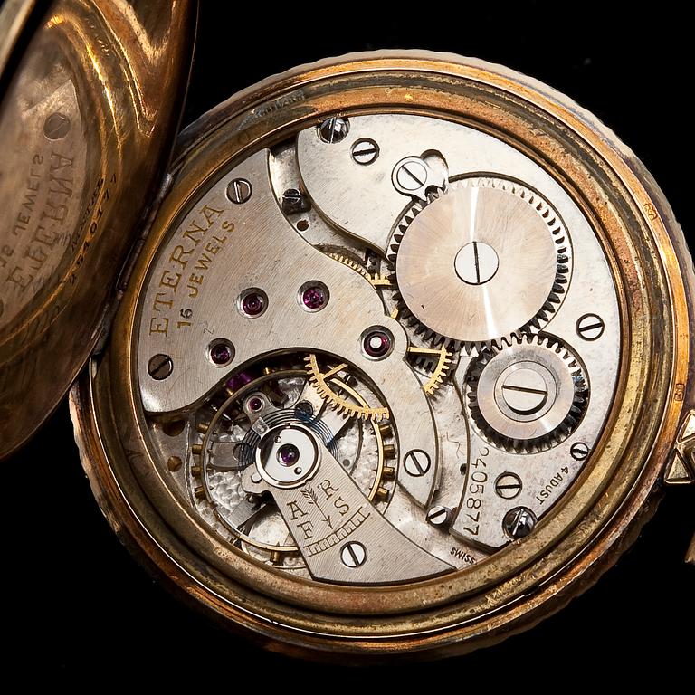 POCKET WATCH, Eterna chronometre.