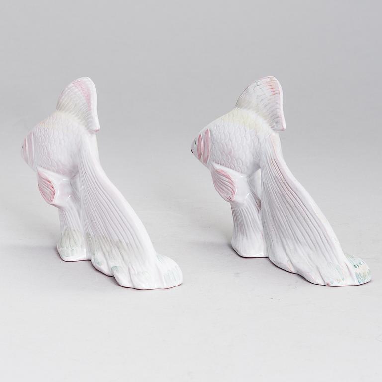 A pair of figurines by Michael Schilkin for Arabia.
