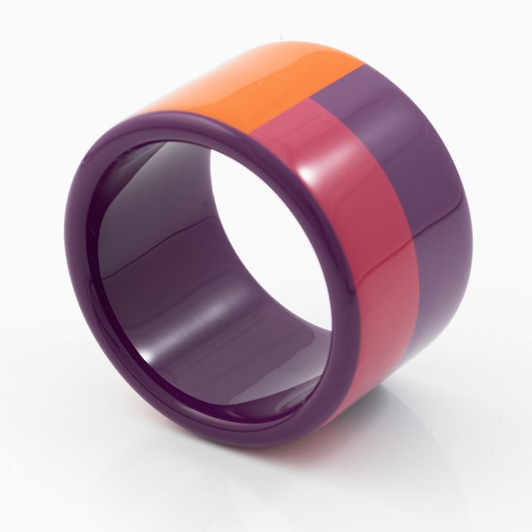 Hermès, arm ring, "Assam Cubis".