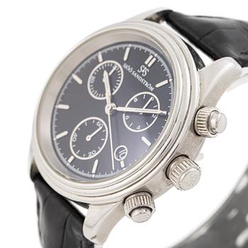 Sjöö Sandström, Lady Chronograph, wristwatch, 35.5 mm.