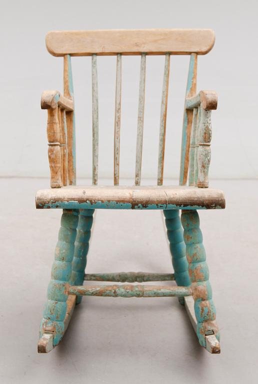 BARNGUNGSTOL, omkring år 1900.