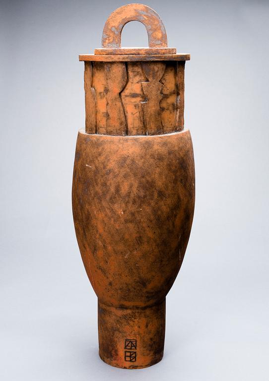 ERNA AALTONEN, LARGE URN. Arteos. Erna Aaltonen. 1980s.