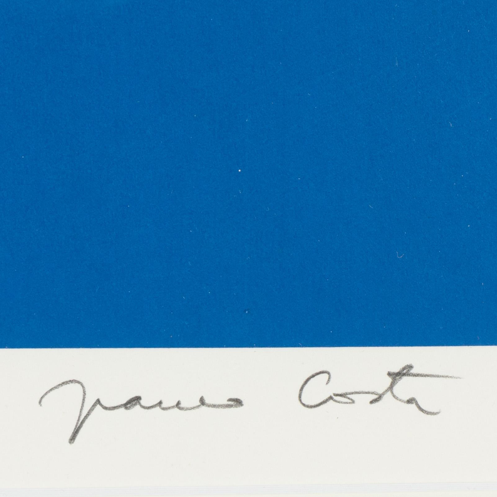 Franco Costa, färgserigrafi, signerad XVII/L.