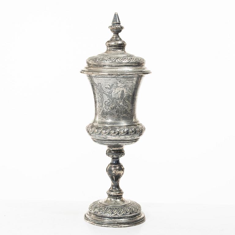 C.G. Hallberg, A silver goblet, Stockholm 1903.