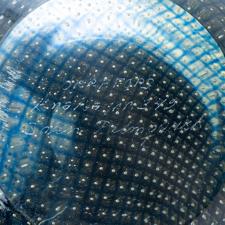 Sven Palmqvist, a 'Kraka' bowl, Orrefors.