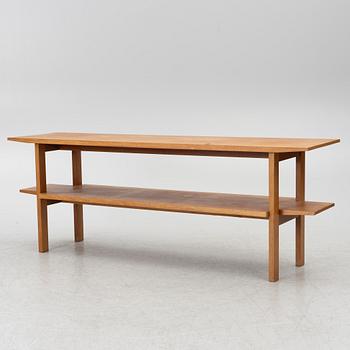 Josef Frank, a model 648 library table, Firma Svenskt Tenn, Sweden, before 1985.
