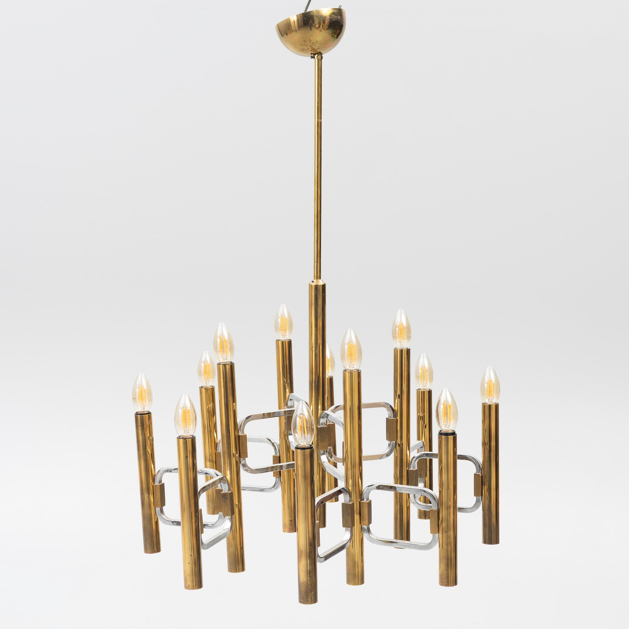 Gaetano Sciolari, A Geatano Scioliari lamp, late 20th century.