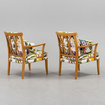 A pair of Norell easy chairs, 20th century.