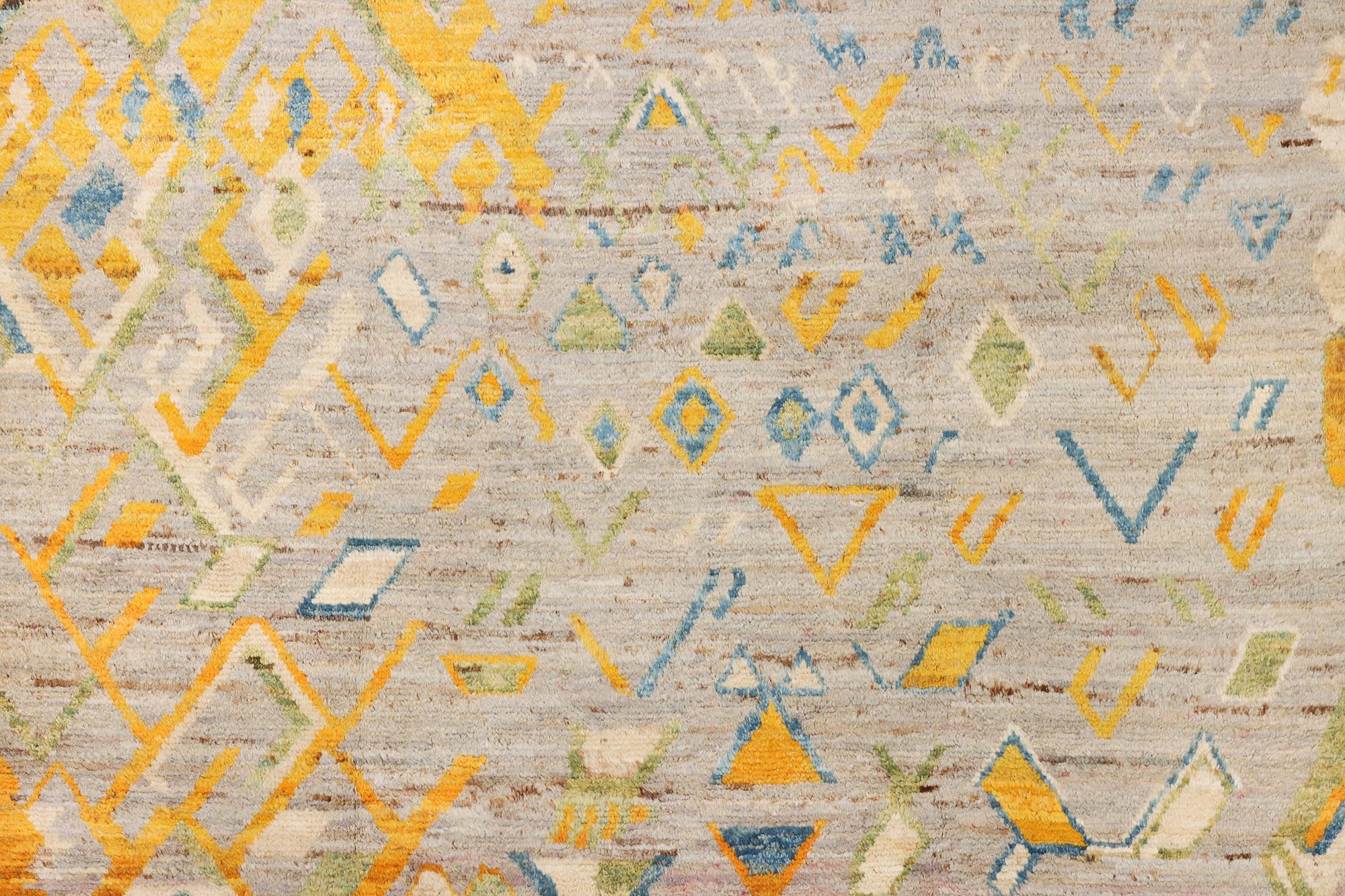 A Moroccan carpet, c.289 x 198cm.