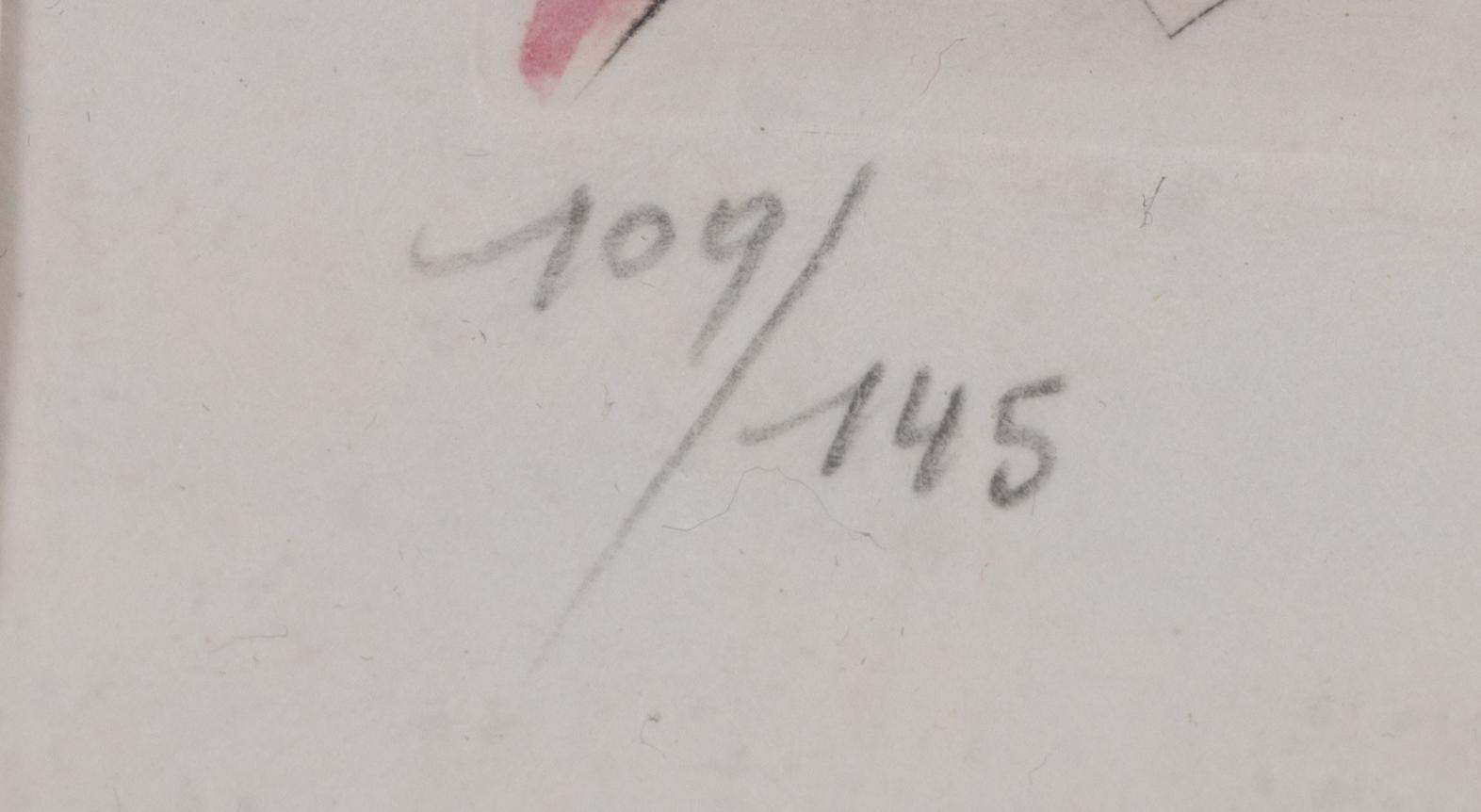 Salvador Dalí, "La femme à la béquille",  from Venus in Furs.