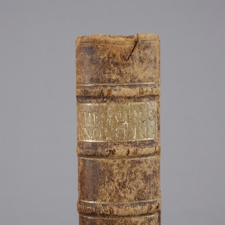 BOKVERK, "Thesaurus exoticorum", Eberhard Werner Happel, Hamburg 1688.