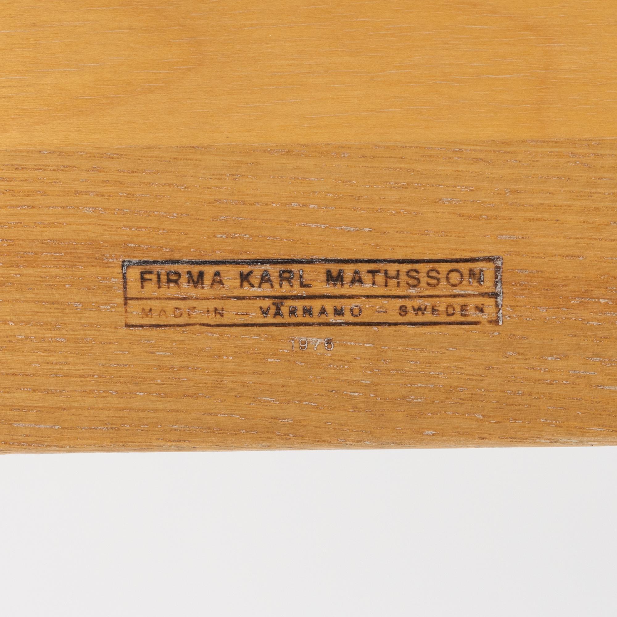 Bruno Mathsson, läsbord, Firma Karl Mathsson, Värnamo, 1970-tal.