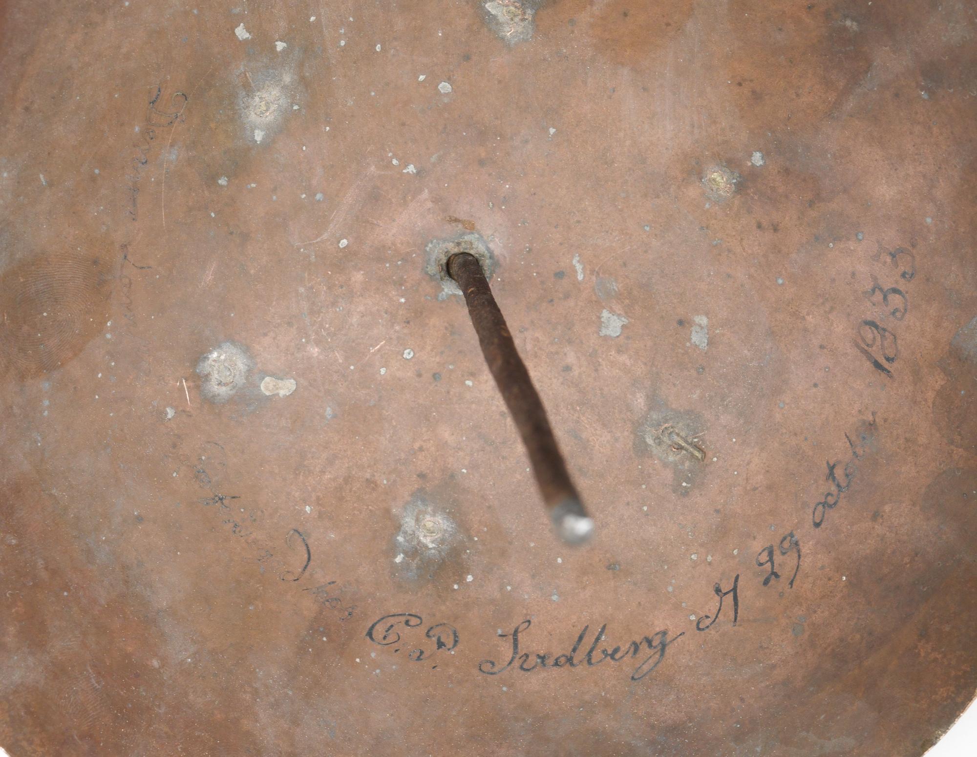 AMPEL, för åtta ljus. Sverige, 1800-tal.