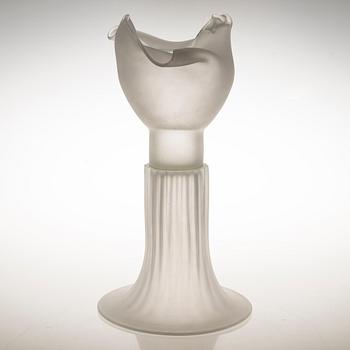 MARKKU SALO, veistos, signeerattu M. Salo, Nuutajärvi "Kokoeilu".