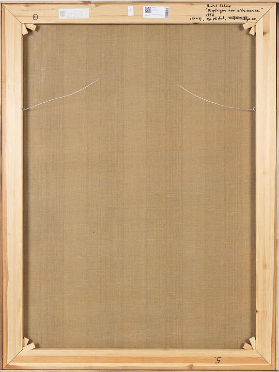 Bertil Öhlund, oil on canvas, signed, executed in 1956.