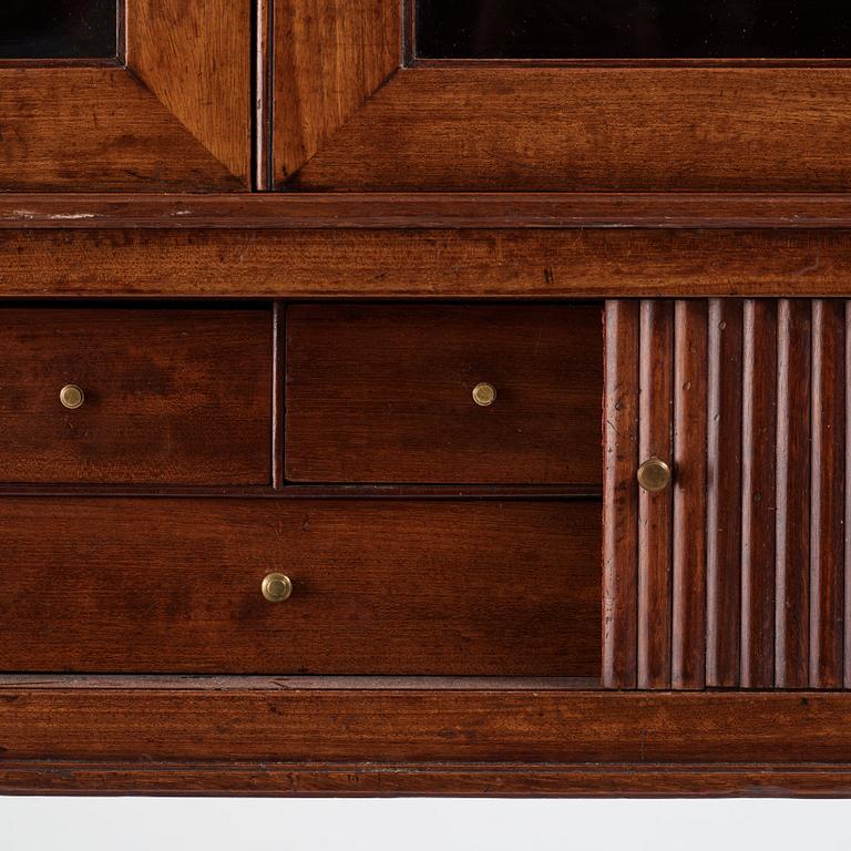 A Late gustavian cabinet by Gottlieb Iwersson, (master in Stockholm 1778-1813).