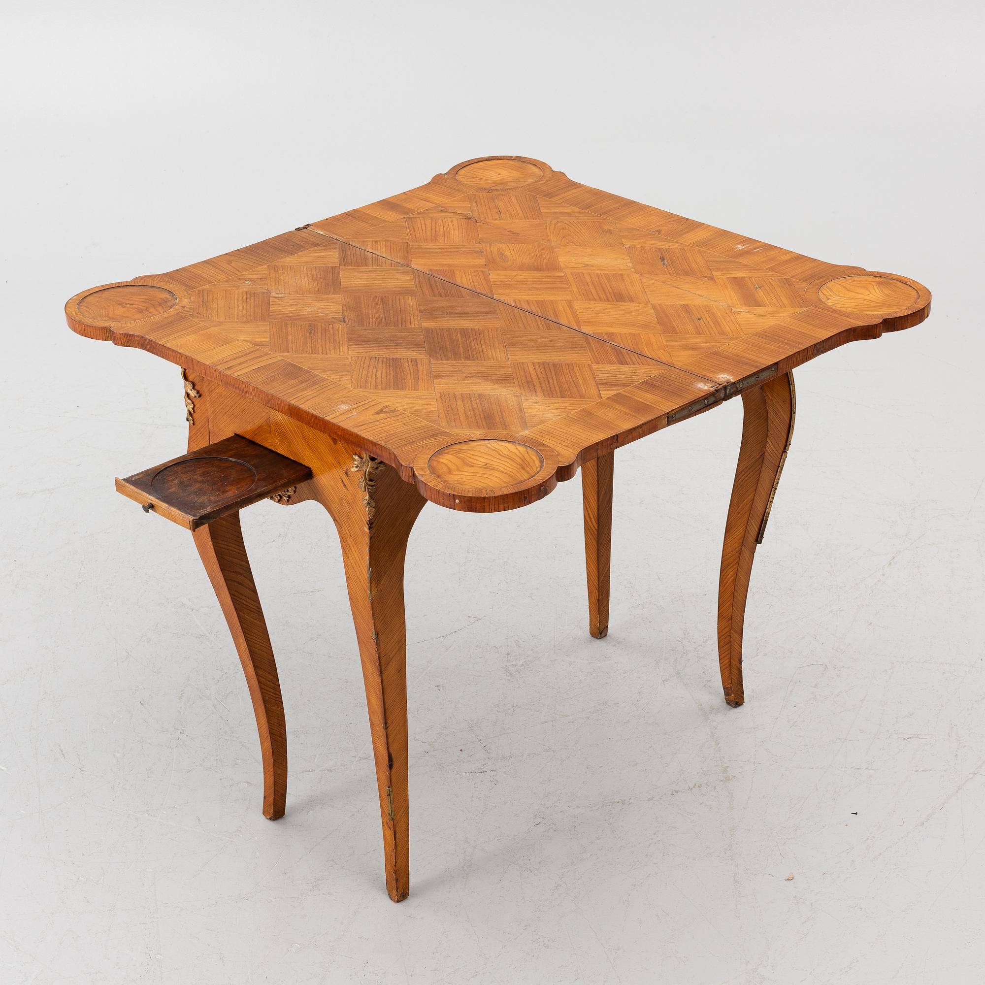A game table, Rococo, 18th century.