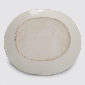 Birger Kaipiainen, dekorationsfat, stengods signerad Kaipiainen.