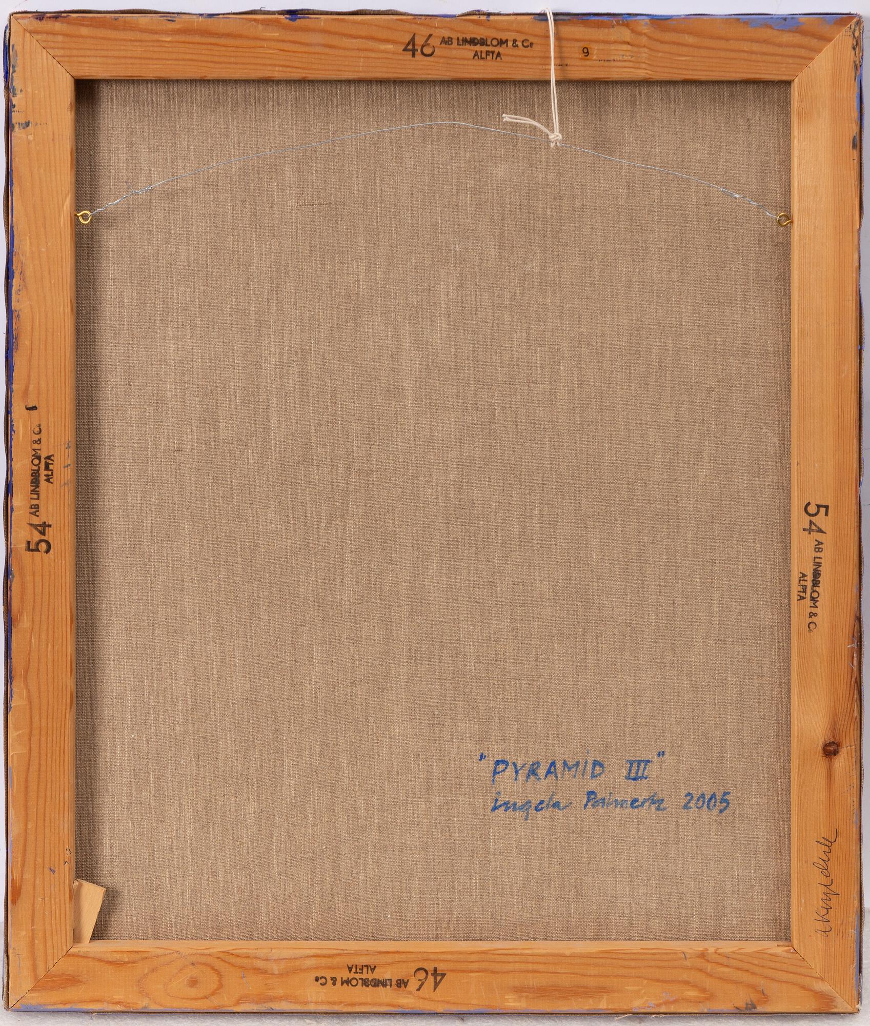 Ingela Palmertz, "Pyramid III".