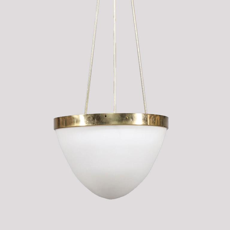 A Lars Bylund ceilng pendant "Moon" for Ateljé lyktan about 1985.