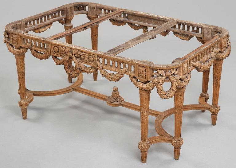 A Louis XVI free-standing table, 18th/19th century.