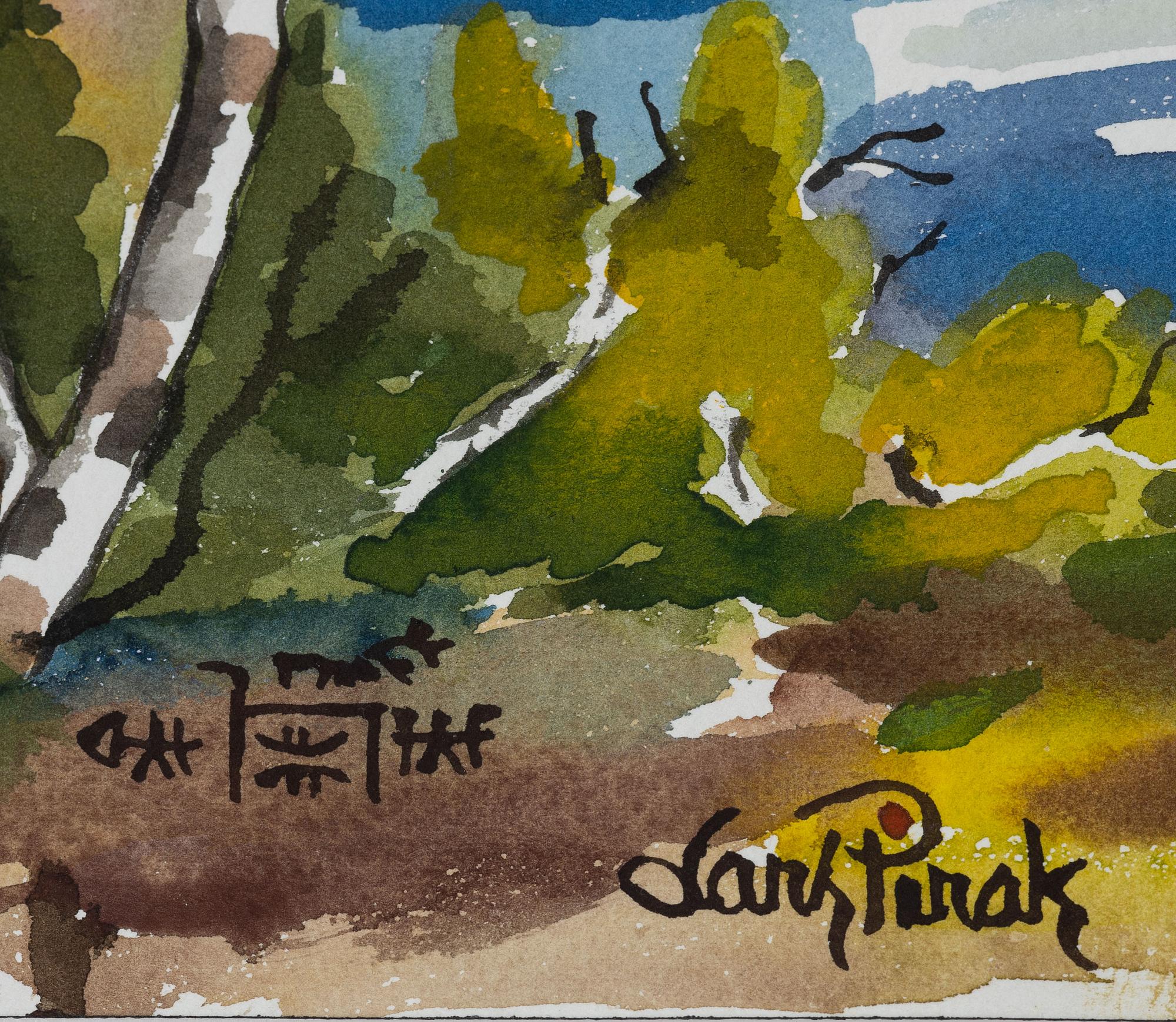 Lars Pirak, Mountain Landscape.