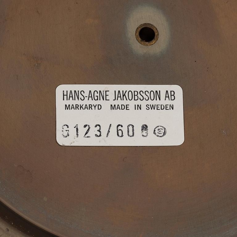 Hans-Agne Jakobsson, a model "G-123" floor lamp, Hans-Agne Jakobsson AB Markaryd, Sweden 1960-70s.