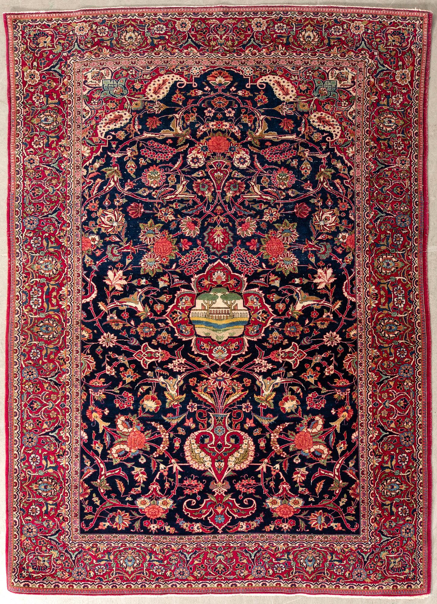 Matta Keshan antik ca 200x130 cm.