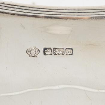An English Coffee and Tea Service, silver, mark of William Hutton & Sons Ltd, Sheffield 1911 (4 pieces).