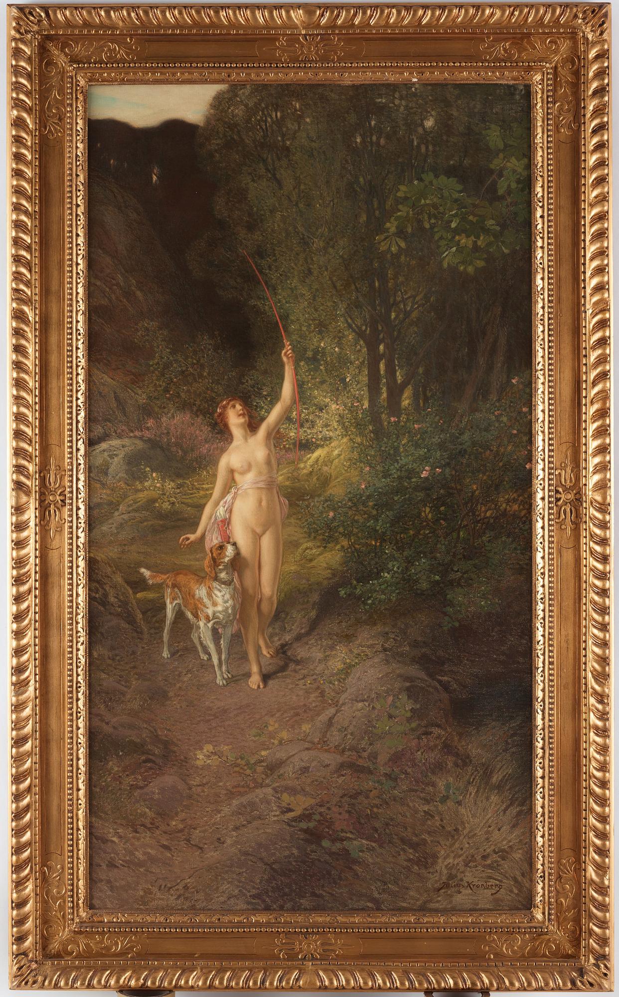 Julius Kronberg, Diana.