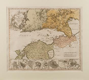 A MAP, "Regiones ad Sinum Finnicum", Holmiae 1742.