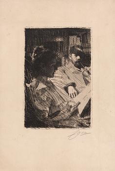 173. Anders Zorn, "Lektyr" (Mr. och Mrs. Charles Deering).