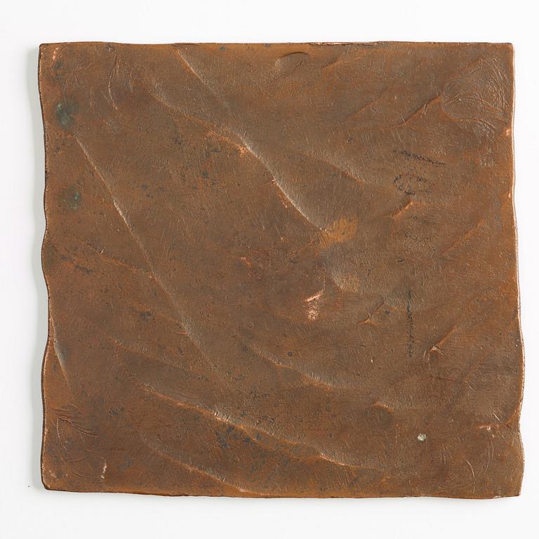 A Swedish copper plate, 2 Daler Silvermynt, Karl XI, 1674.