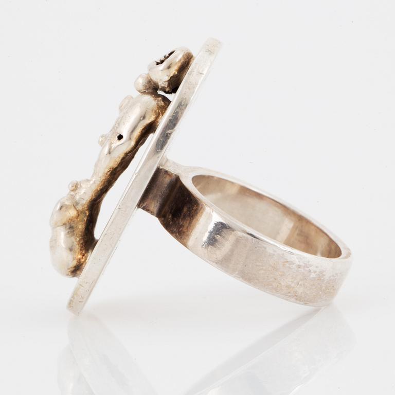 Sigurd Persson, Ring, silver.