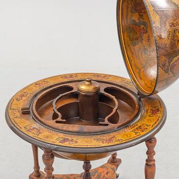 An end of the 20th century bar globe.