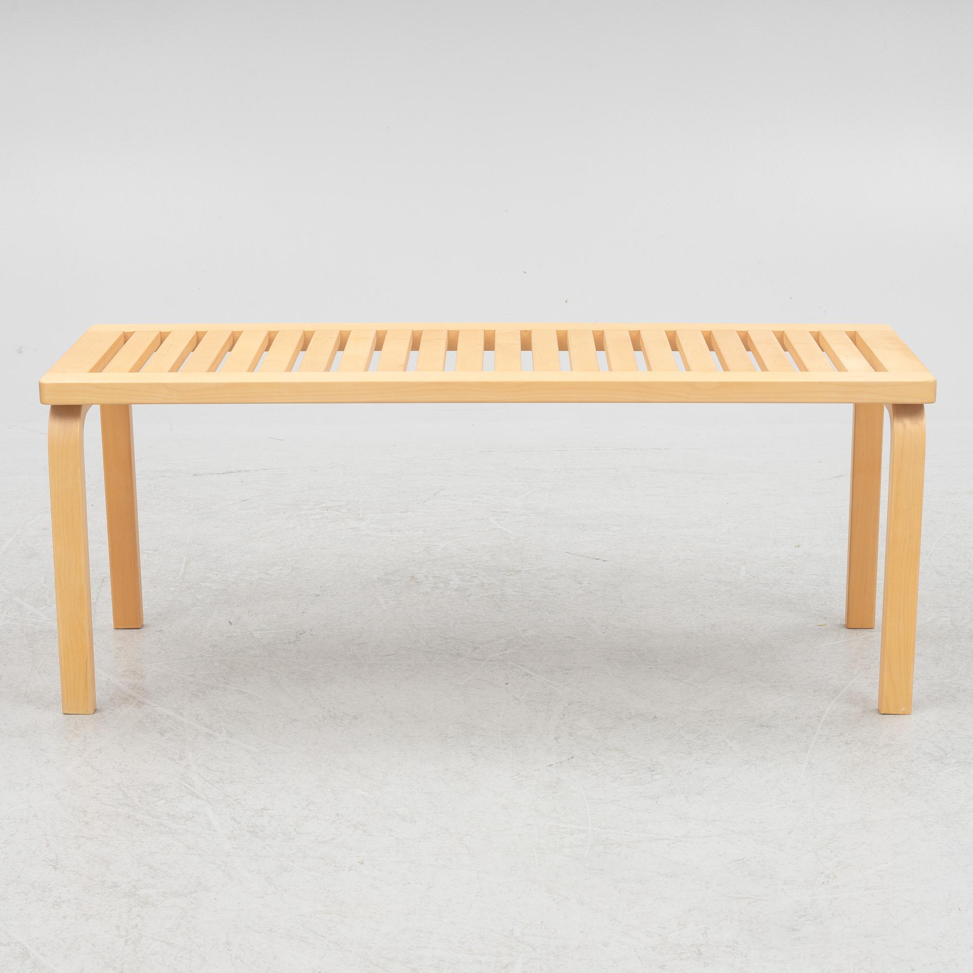 Alvar Aalto, bänk, 153A , Artek.