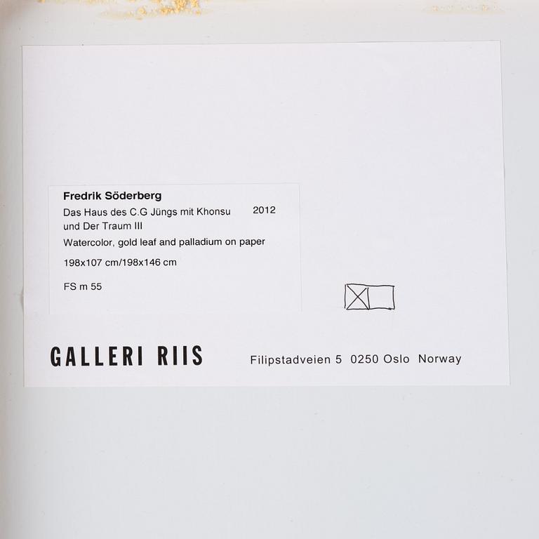 Fredrik Söderberg, "Das Haus des C.G Jüngs mit Khonsu und Der Traum III".