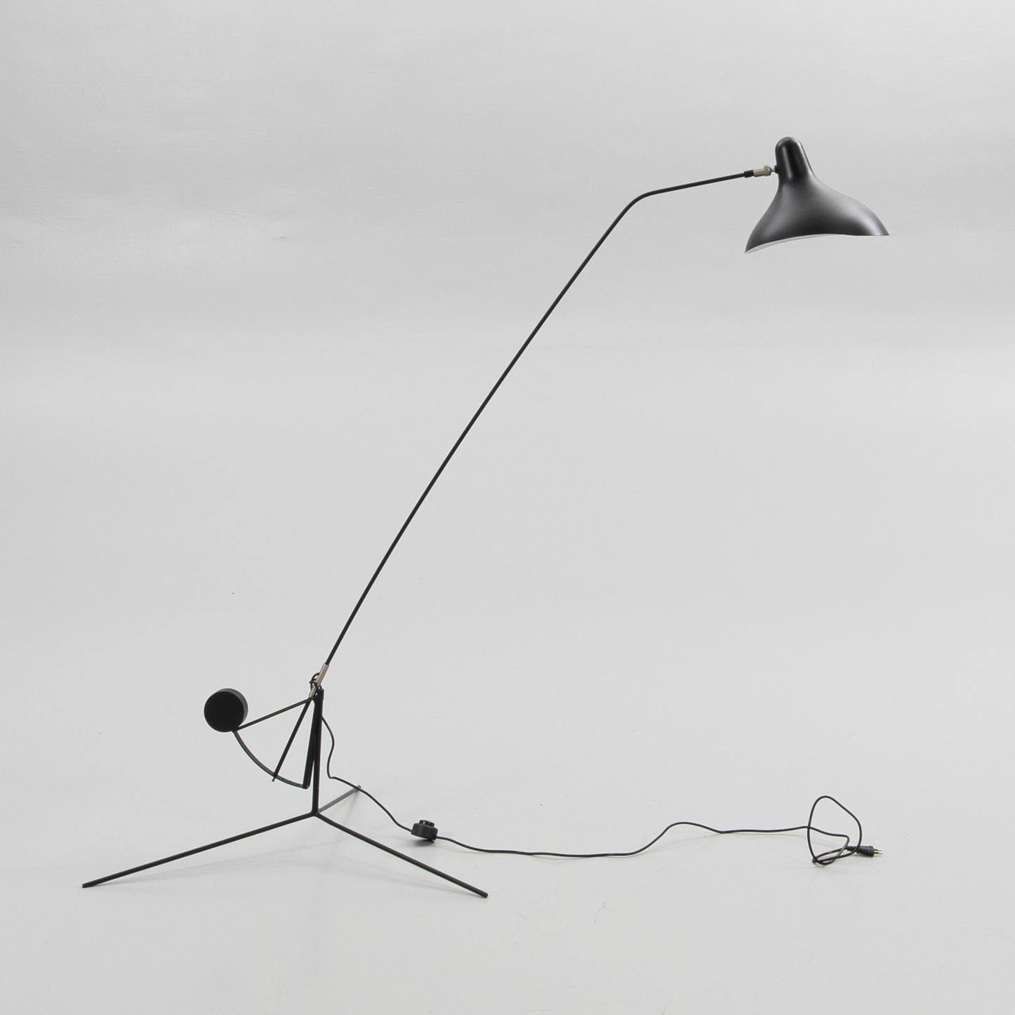 Bernard Schottlander, Floor lamp, "Lampe BS1", Mantis, DSCW Editions.