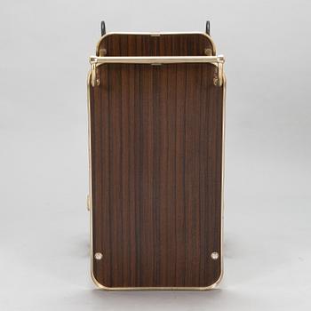 A serving trolley, last quarter of the 20th century.