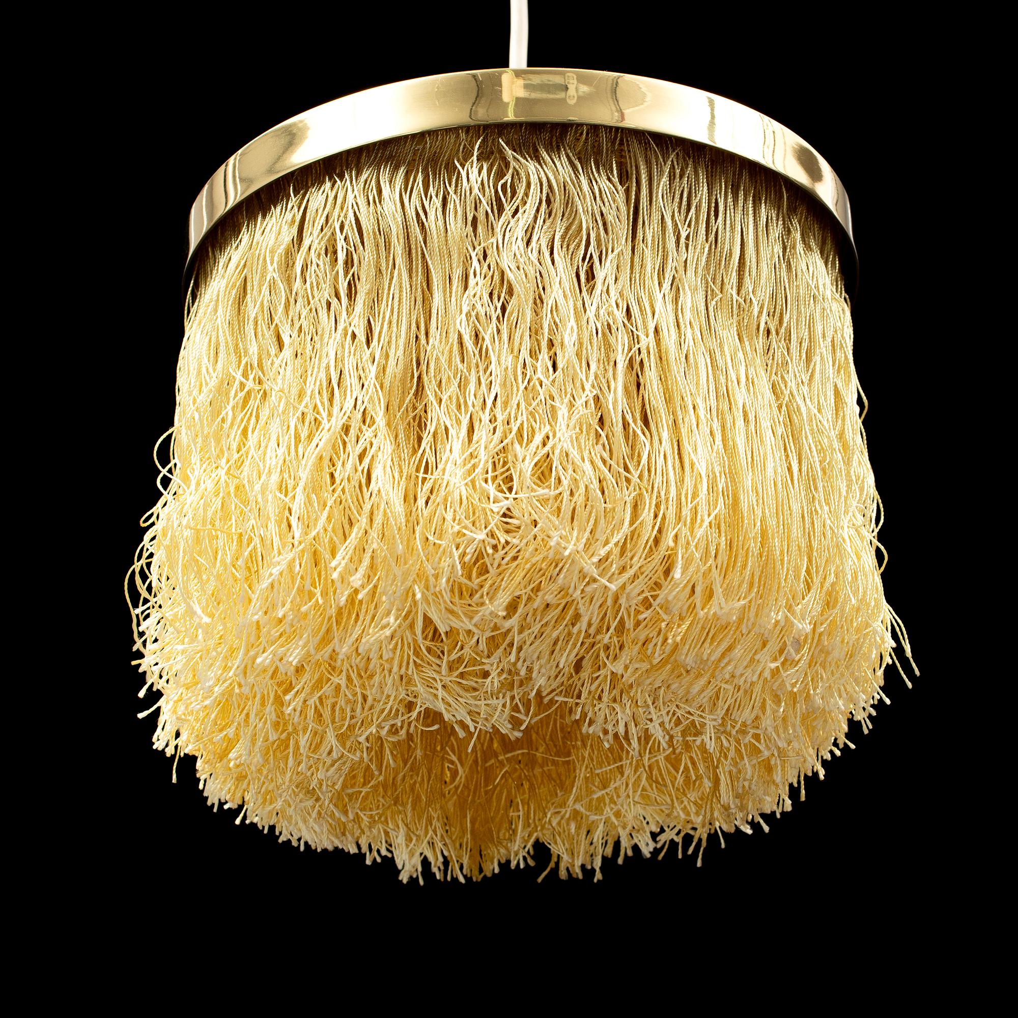 HANS-AGNE JAKOBSSON, a brass ceiling light.
