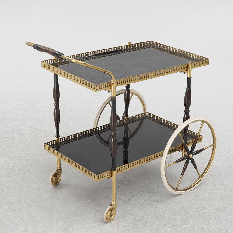 A drink trolley second half of the 20th century.